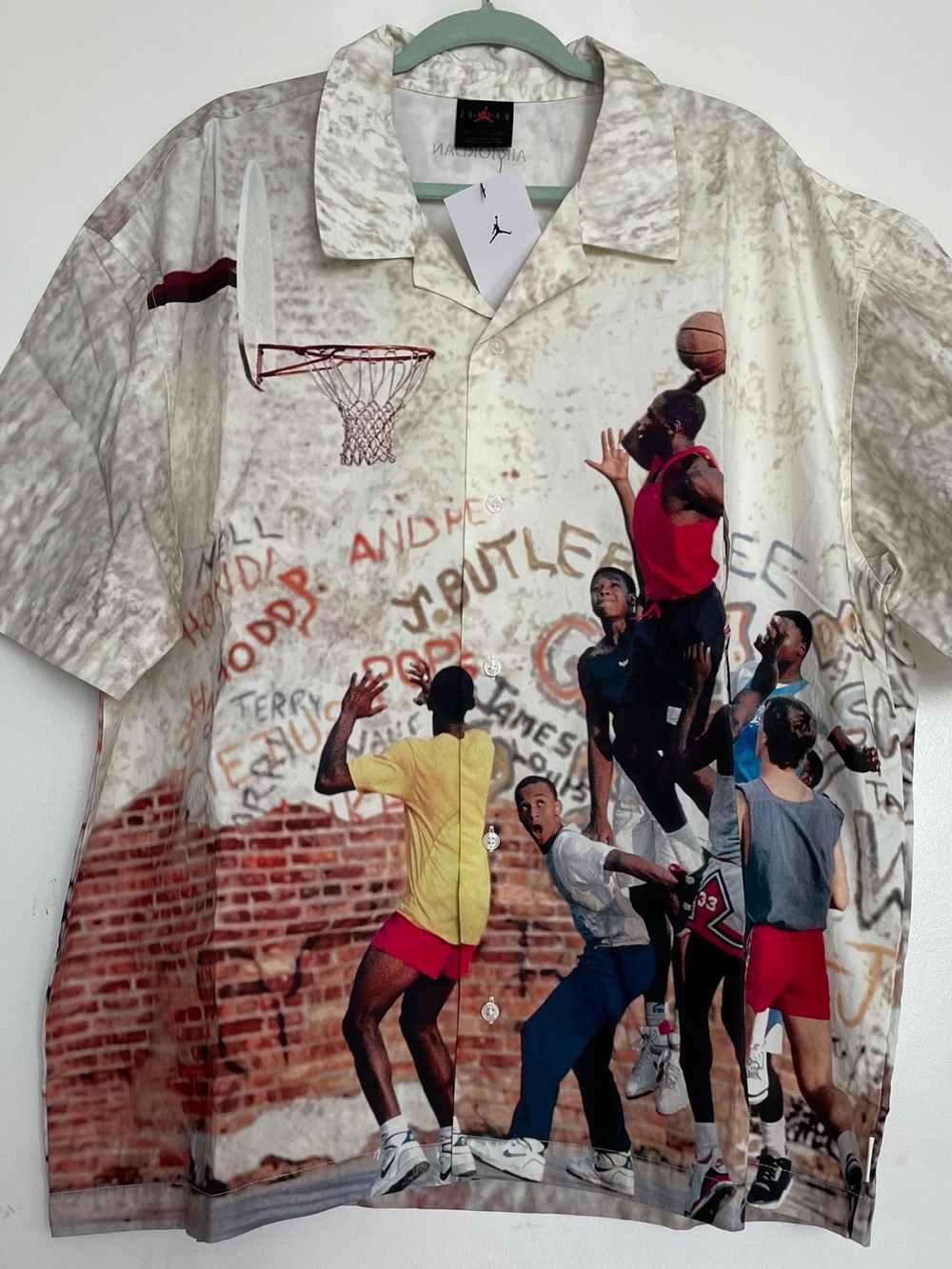 Air Jordan Camp Shirt 'Sail'